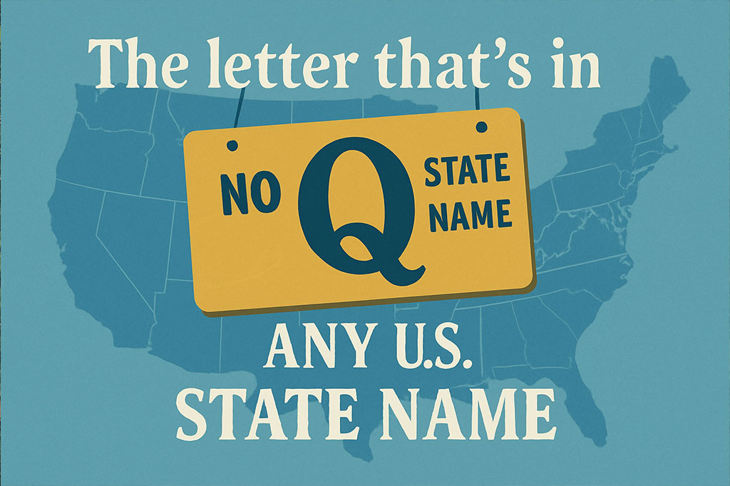 The Letter That’s Totally Ghosted U.S. State Names