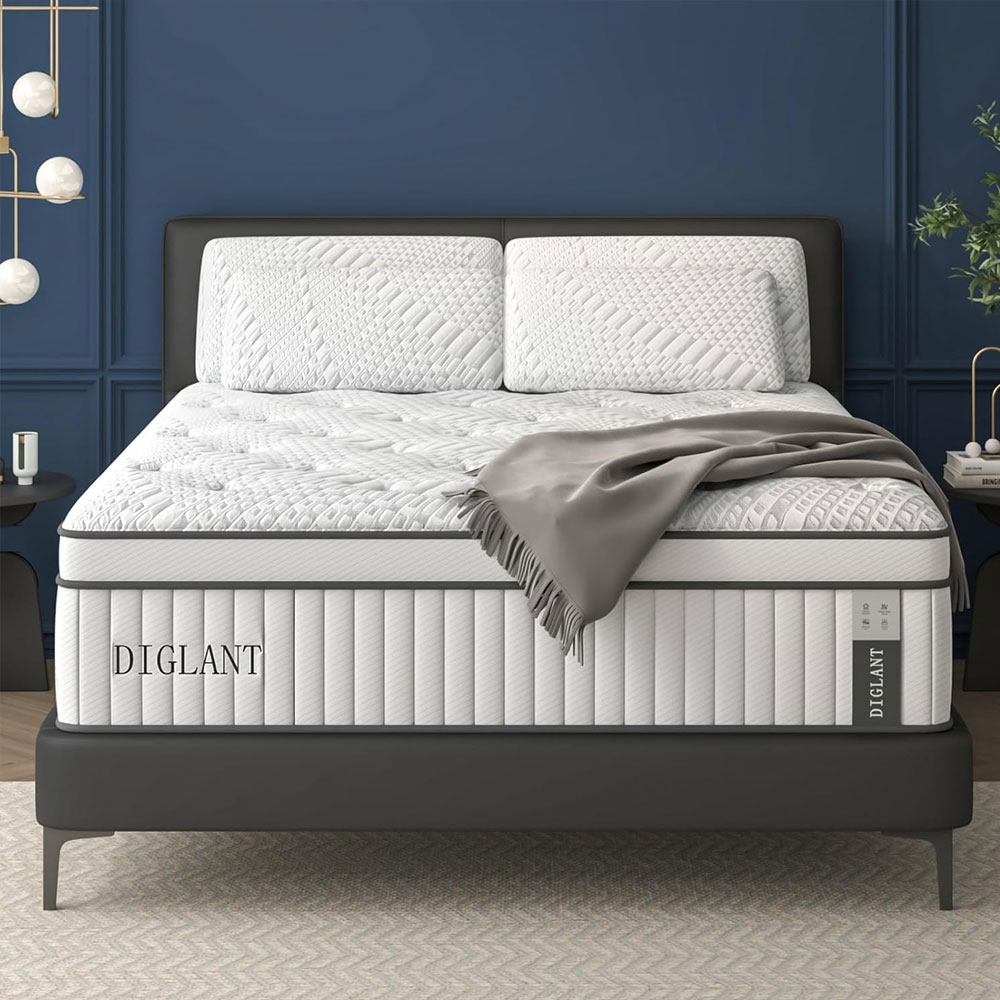 14Inch Euro Top Gel Memory Foam Hybrid Mattress
