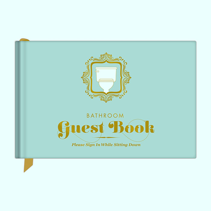 Bathroom Guest Book